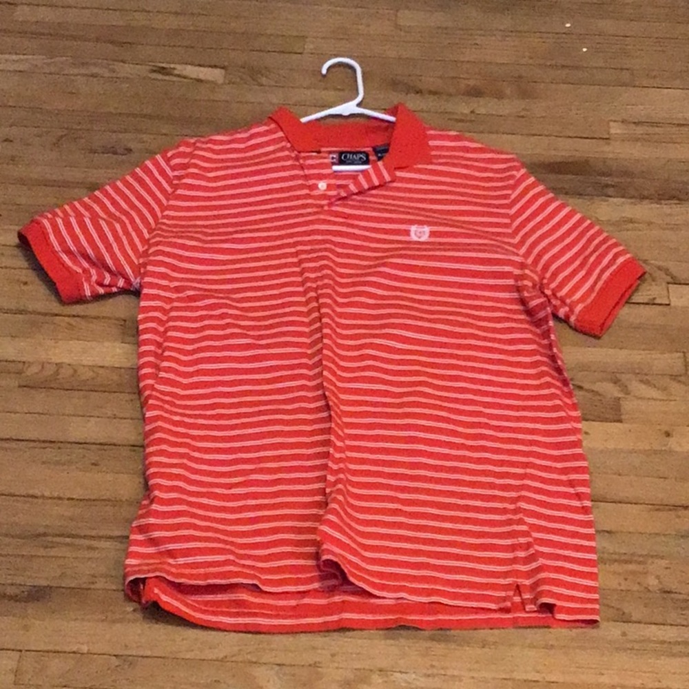 Chaps orange polo